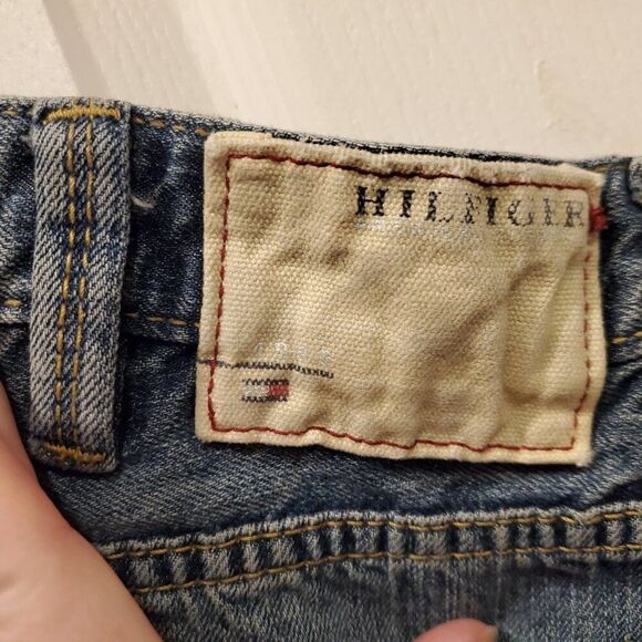 Vintage Tommy Hilfiger distressed 90's jeans 40x32 - Picture 7 of 8